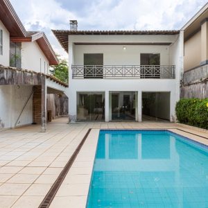 Área externa vista casa