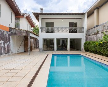 Área externa vista casa